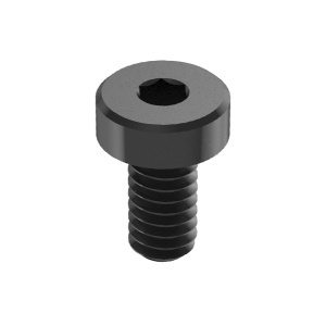 Black Oxide High StrenghtLow-Profile Socket Head Screw M2 x 0.4 mm Thread Size, 4mm Long图3